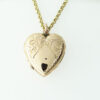 Antique 9ct Gold Heart Locket