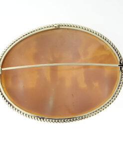 Vintage 9ct Gold Cameo Brooch