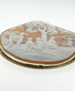 9ct Gold Cameo Brooch