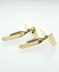Vintage 9ct Gold Cufflinks London 1971