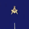 Masonic Square And Compass Stick Pin