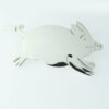 Running Pig Brooch