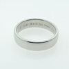PLATINUM WEDDING BAND 5MM by De Beers