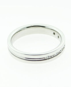 Platinum Diamond Wedding Band Ring