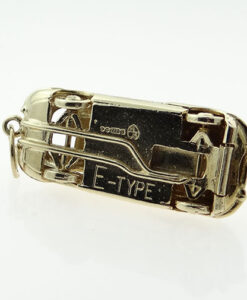 Vintage 9ct Gold Opening E-TYPE Jaguar Car Charm