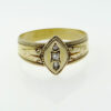 Victorian 18ct Gold Diamond Ring Birmingham 1897