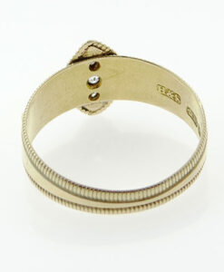 Victorian 18ct Gold Diamond Ring Birmingham 1897