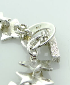 Sterling Silver Shining Star Bracelet