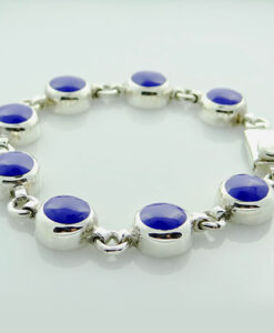 Cobalt Blue Enamel Bracelet