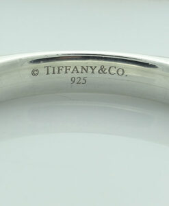 Tiffany & Co Sterling Silver Square Cushion bangle