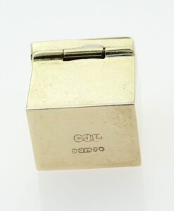 Vintage 9ct gold Georg Jensen First Aid Charm
