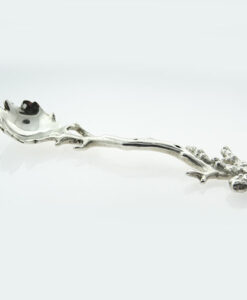 Sterling Silver Grape Vine Spoon by Francis Higgins
