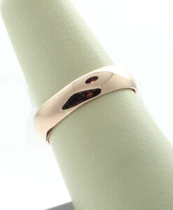 Vintage GLOGAU 9ct Rose Gold Wedding Ring