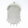 Antique Sterling Silver Chain Purse