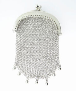 Antique Sterling Silver Chain Purse