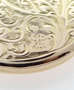 Antique 9ct Gold Back and Front Round Locket