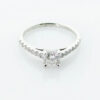 Platinum Brilliant Cut Diamond Solitaire Ring 0.75 Carat