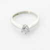 Platinum Brilliant Cut Diamond Solitaire Ring 0.50 Carat