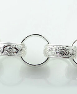 Sterling Silver Belcher Bracelet 60.4 grams