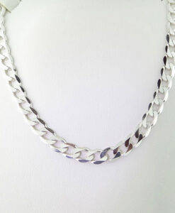 Gent's Sterling Silver Curb Chain 20