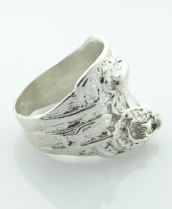 Sterling Silver Saddle Ring
