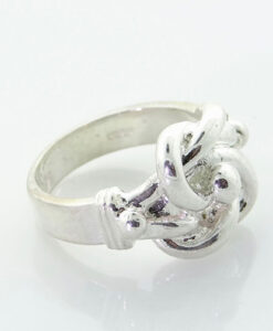 Sterling Silver Knot Ring 10.4g