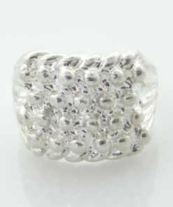 Sterling Silver Keeper Ring 13.1g