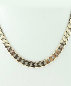 Gold Curb Link Chain 20