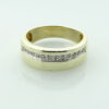 Gent's 9ct Gold Diamond Band Ring