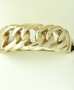 9ct Gold Chain Link Ring