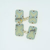 Vintage Sterling Silver Enamel Cufflinks