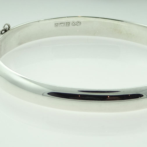 Vintage Sterling Silver Bangle | The Jewellery Warehouse