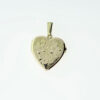 Vintage Georg Jensen 9ct Gold Heart Locket 1972