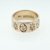 Antique 9ct Rose Gold Wedding Ring Birmingham 1918