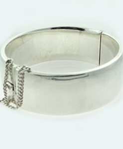 Vintage 1960's Sterling Silver Bangle by Walker and Hall