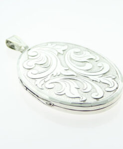 Sterling Silver Oval Locket by Georg Jensen