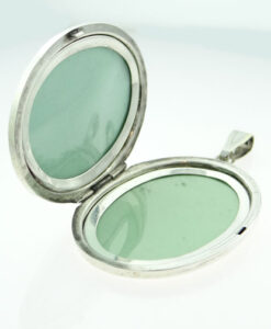 Sterling Silver Oval Locket by Georg Jensen