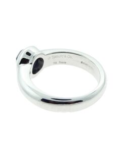 Authentic Tiffany & Co. 18ct White Gold Amethyst Ring