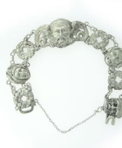EARLY NORWAY STERLING BRACELET-HENRIK MOLLER -DRAGESTIL