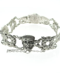 EARLY NORWAY STERLING BRACELET-HENRIK MOLLER -DRAGESTIL