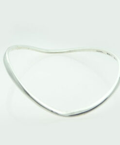 Mexican Sterling Silver Wave Bangle