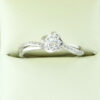 Maple Leaf Diamonds 18ct White Gold Diamond Solitaire Ring .41ct
