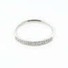 Platinum Brilliant Cut Diamond Half Eternity Ring .25ct