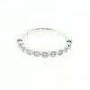 18ct White Gold Diamond Wedding Band or Half Eternity Ring .50ct