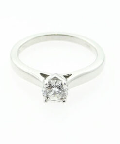 Hearts On Fire 0.53ct Platinum Diamond Solitaire Engagement Ring