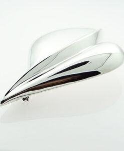 Vintage Sterling Silver Brooch by Boodle and Dunthorne