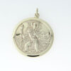 9ct Gold Saint Christopher Pendant 26mm