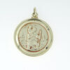 9ct Gold 26mm Saint Christopher Pendant