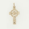 9ct Gold Engraved Celtic Cross