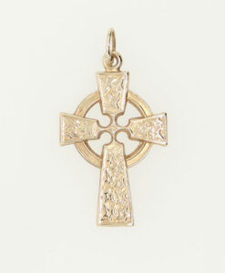 9ct Gold Celtic Cross